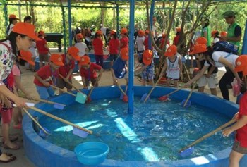 TOUR TRẢI NGHIỆM TRUNG TÂM GIÁO DỤC SINH THÁI VECO ( TIỂU HỌC, MẦM NON)